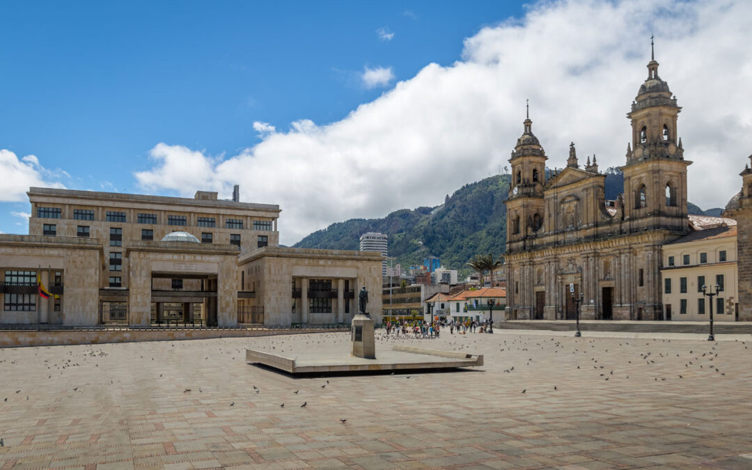 Plaza de Bolívar a Bogotà