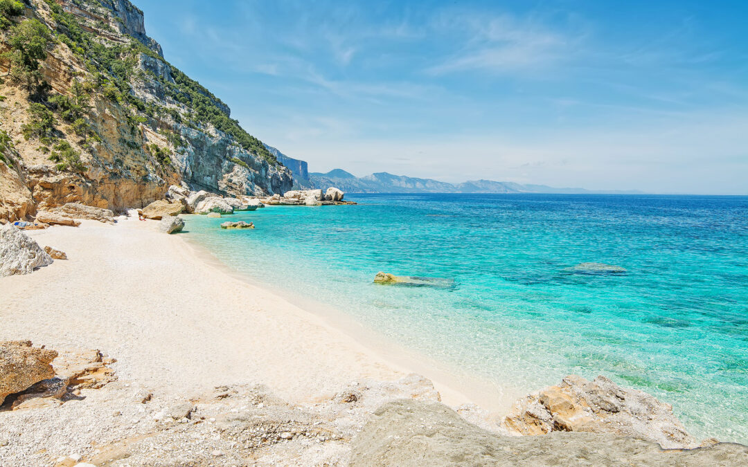 La spiaggia di Cala Mariolu in Sardegna